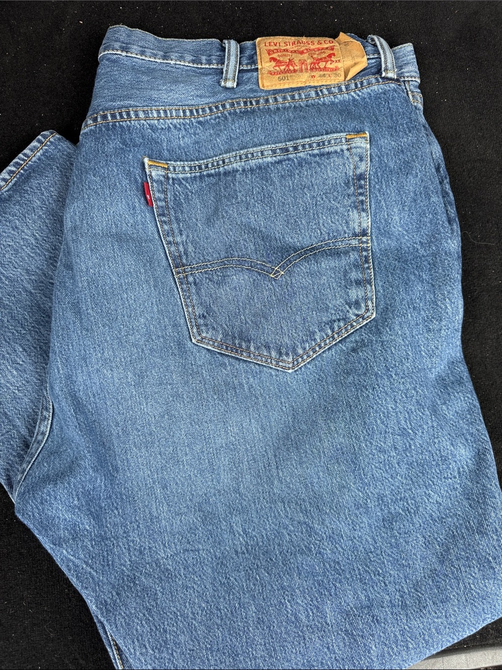 Levi's Men's Light Blue Straight Leg Jeans